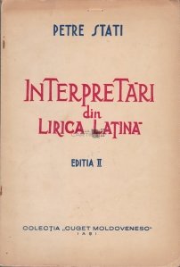 Interpretari din lirica Latina