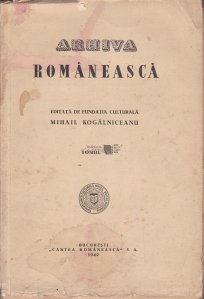 Arhiva romaneasca