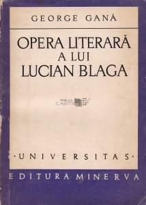 Opera literara a lui Lucian Blaga