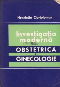 Investigatia moderna in obstretica si ginecologie