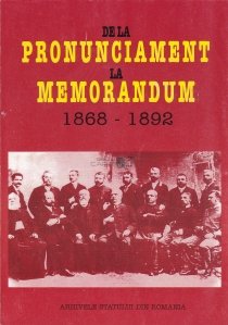 De la Pronunciament la Memorandum 1868-1892
