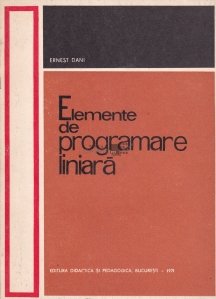 Elemente de programare liniara