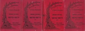 Campagnes d'un siecle 1870-1871 / Campaniile de un secol. Armata Imperiala. Armatele de aparare nationala in Province. Paris - Locuri - Pe mare. Atlas