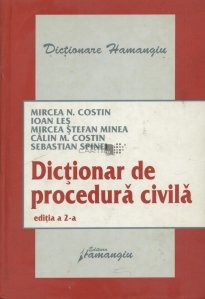Dictionar de procedura civila