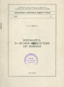 Specialistul in istoria agriculturii din Romania