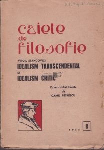 Idealism transcendental si idealism critic