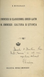 Eminescu si clasicismul greco-latin
