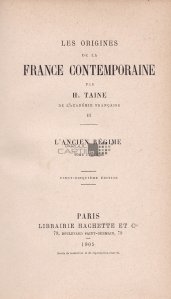 Les origines de la France contemporane