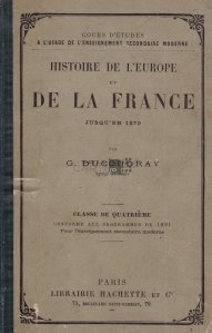 Histoire de l'Europe et de la France / Istoria Europei si a Frantei