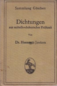 Dichtungen aus mittelhochdeutscher Fruhzeit / Sigilii din perioada de inceput a evului mediu german