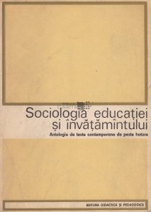 Sociologia educatiei si invatamintului