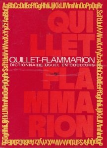 Dictionnaire usuel an couleurs Quillet Flammarion / Dictionar uzual in culori