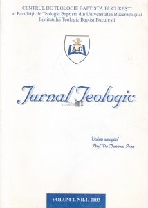Jurnal teologic