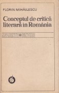 Conceptul de critica literara in Romania