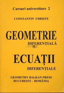 Geometrie diferentiala, Ecuatii diferentiale