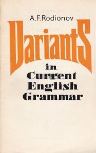 Variants in Current English Grammar