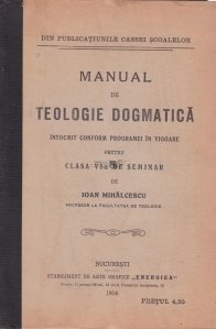 Manual de teologie dogmatica