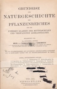 Grundrisz der Naturgeschichte des Pflanzenreiches / Istoria regnului vegetal