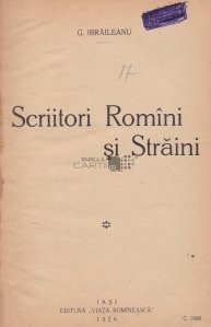 Scriitori romini si straini