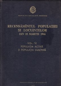 Recensamintul populatiei si locuintelor din 15 martie 1966