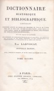 Dictionnaire historique et bibliographique
