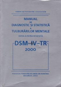 Manual de diagnostic si statistica a tulburarilor mentale
