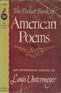 The pocket book of American poems / Cartea de buzunar de poezii americane.