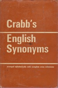 Crabb's english synonyms / Sinonimele engleze ale lui Crabb