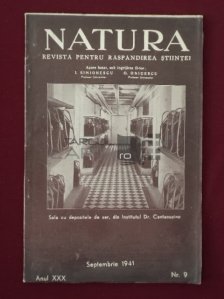 Natura. Revista pentru raspandirea stiintei