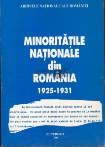 Minoritatile nationale din Romania 1925-1931