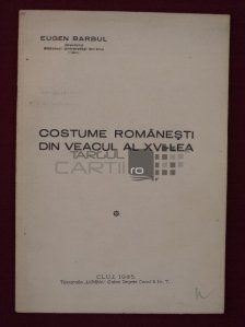 Costume romanesti din veacul al XVII-lea