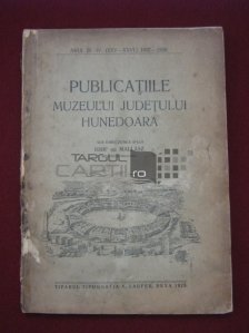 Publicatiile Muzeului Judetului Hunedoara