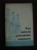 Din istoria petrolului romanesc