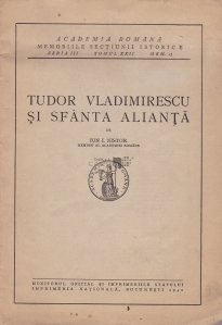 Tudor Vladimirescu si Sfanta Alianta