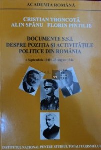 Documente SSI despre pozitia si activitatile politice din Romania