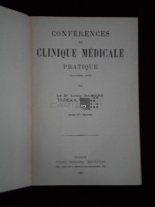 Conferences de Clinique Medicale Pratique (quatrieme serie)