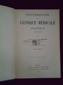 Conferences de Clinique Medicale Pratique (deuxieme serie)
