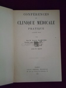 Conferences de Clinique Medicale Pratique (douzieme serie)