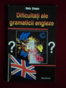 Dificultati ale gramaticii limbii engleze