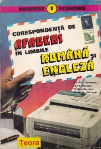 Corespondenta de afaceri in limbile romana si engleza
