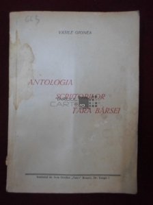 Antologia scriitorilor din Tara Barsei