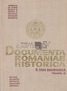 Documenta Romaniae Historica. B. Tara Romaneasca 11