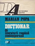 Dictionar de literatura romana contemporana