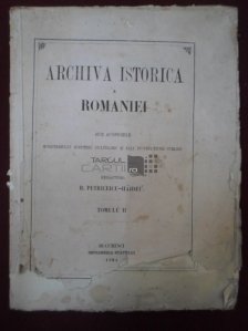 Arhiva Istorica A Romaniei 2