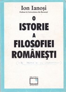 O istorie a filosofiei romanesti