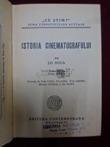 Istoria cinematografului