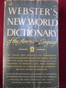 Webster's New World Dictioonary of the American Language
