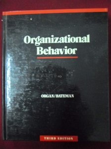 Organizational Behavior / Comportament organizational: O abordare psihologica aplicata