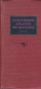 Calendario Atlante De Agostini 1963