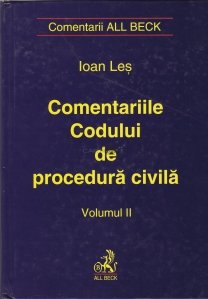 Comentariile Codului de Procedura Civila